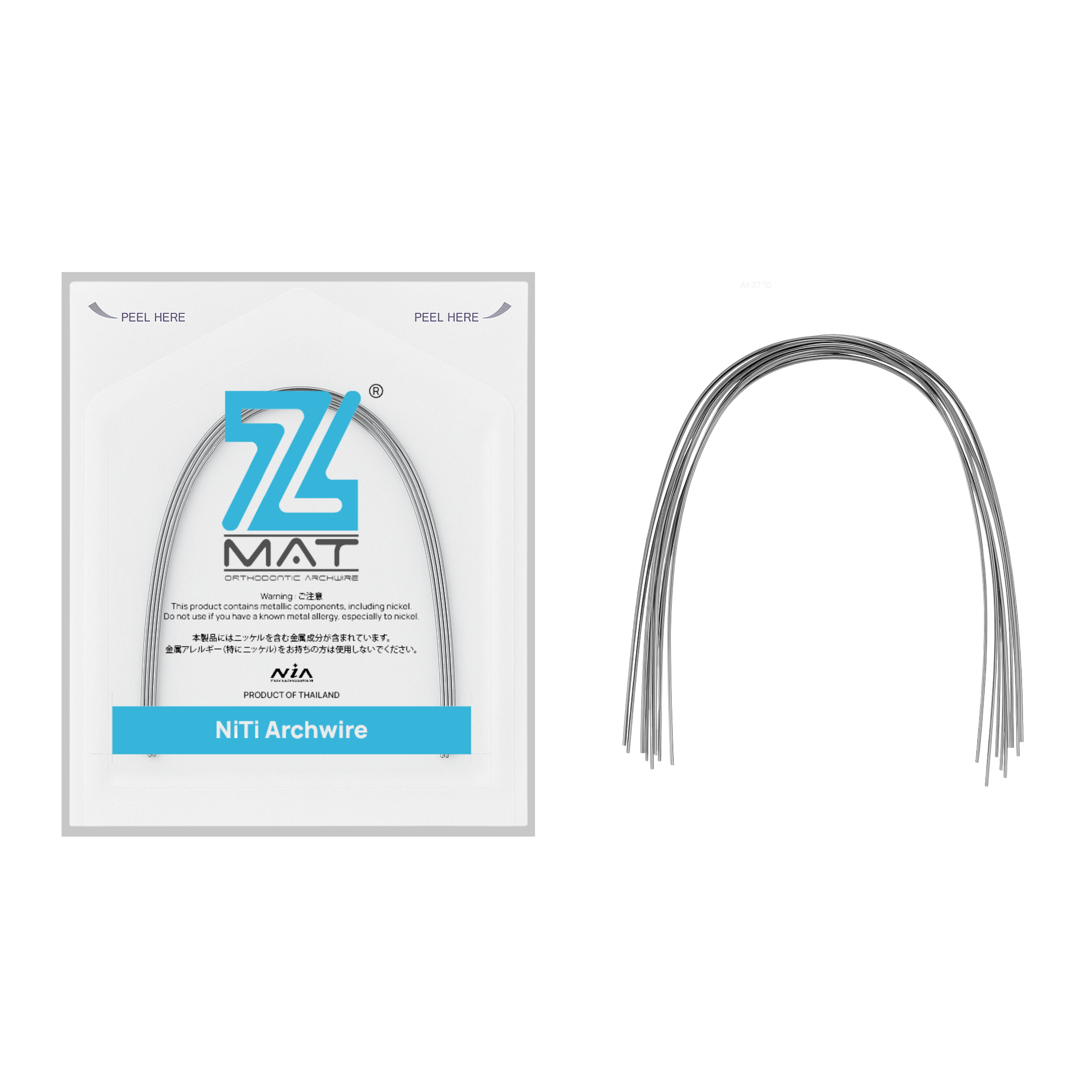 NiTi Archwires View 2